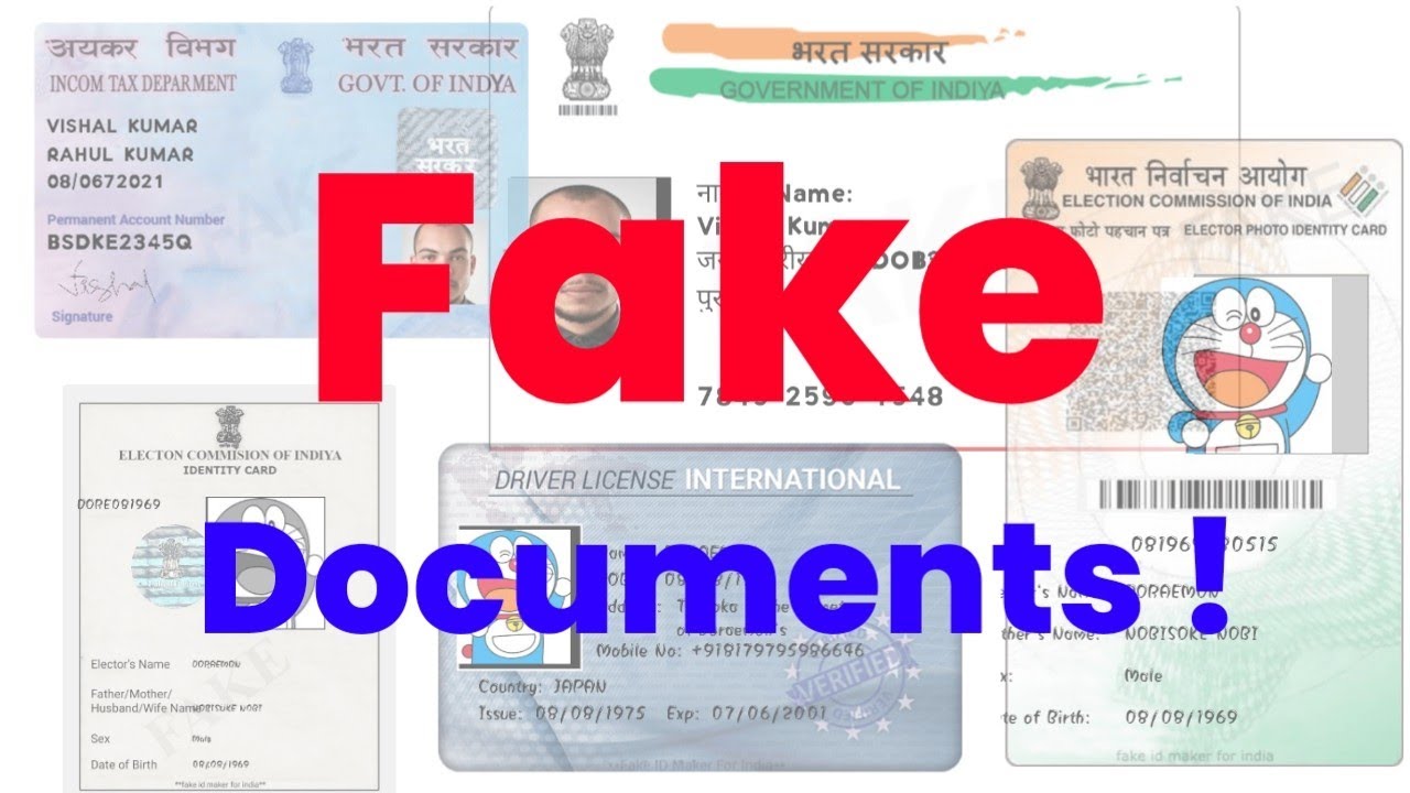 Fake IDs and More: The Pervasive Nature of Document Forgery